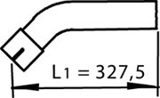 DINEX 56604 Exhaust Pipe